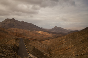 Road through the mountains