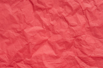 red creased paper tissue background texture
