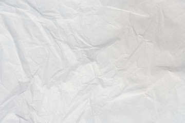 white creased paper tissue background texture
