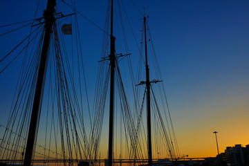 the city of Lisbon in Portugal