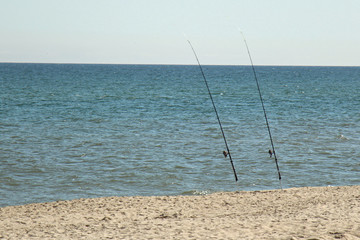 Angeln im Meer