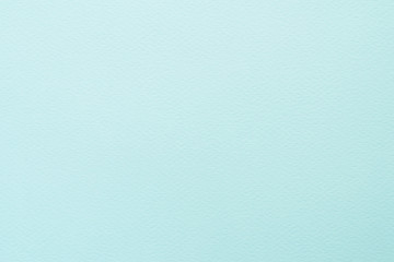 Pastel light blue green tone water color paper texture background