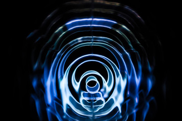 Sound waves in the dark