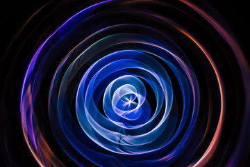 Sound waves in the dark in full color