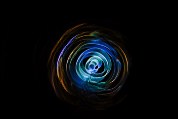 Sound waves in the dark in full color