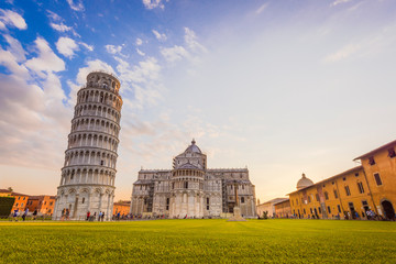 Pisa Cathedral and the Leaning Tower