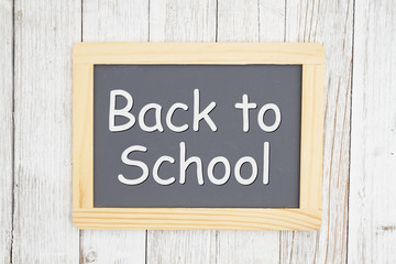 Back to School chalkboard sign
