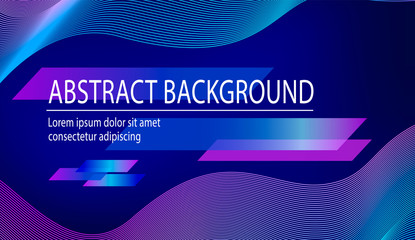 Vector trendy abstract background