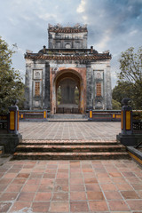 Fototapeta premium Tu Duc emperor tomb in Hue Vietnam
