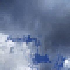   Figure in pixel style. Abstract mosaic for decoration and background. Background of squares