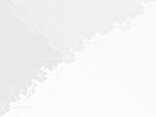 Abstract grey and white graphic illustration background.