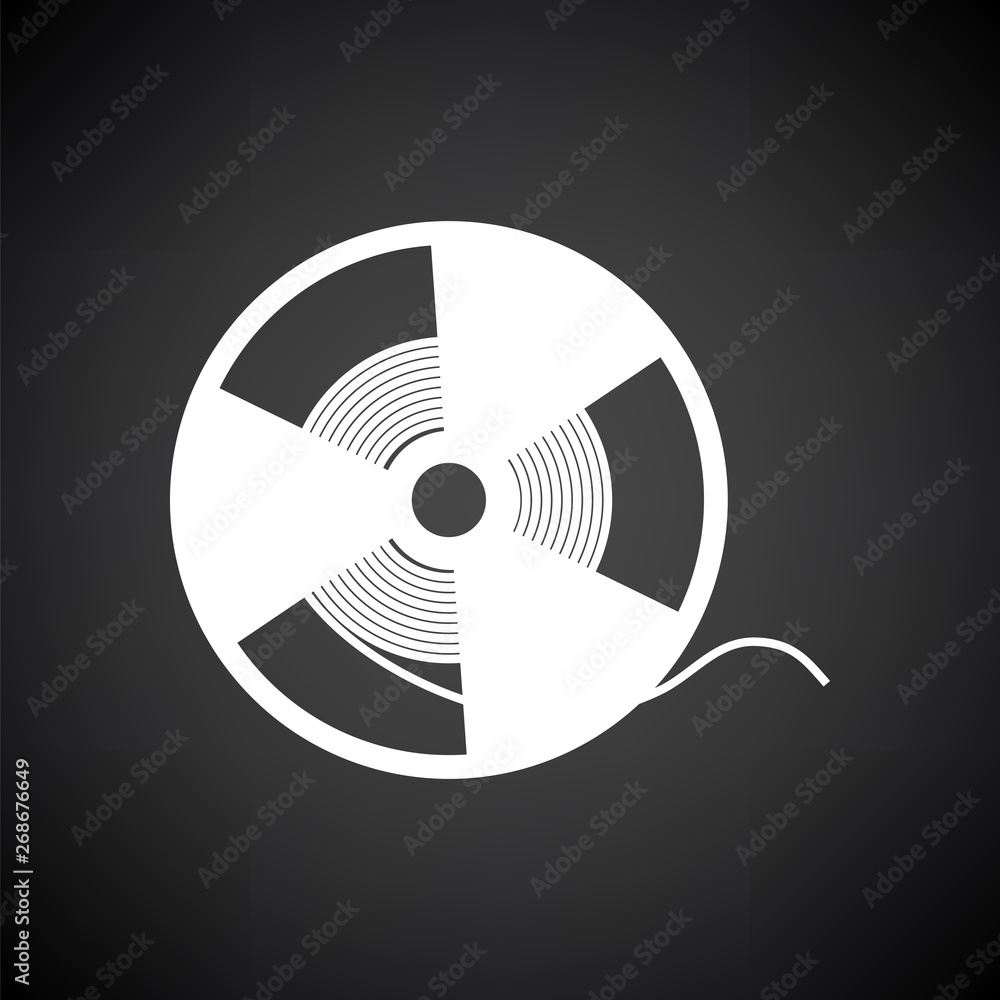 Poster reel tape icon