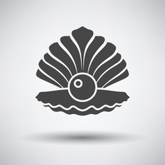 Open seashell icon