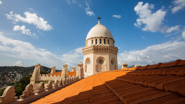 Dome of a church in Annaba, Algeria