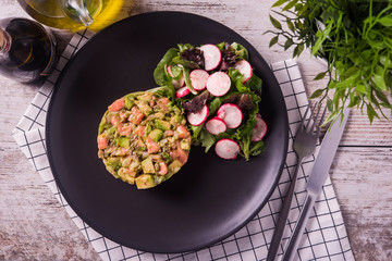 Tartar de Salmon y Aguacate