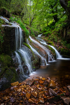waterfall at the river saja