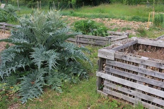 Carr&eacute;s potagers