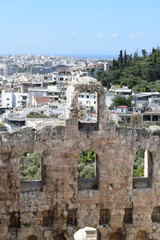 Fototapeta na wymiar Amfiteatr, Akropol, Pantenon, Ateny , Grecja