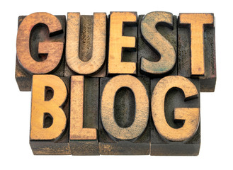 guest blog word abstract in wood type