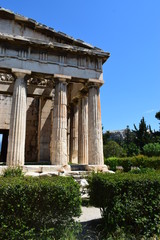 świątynia Hefajstosa, agora, Ateny, Grecja