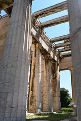 świątynia Hefajstosa, agora, Ateny, Grecja