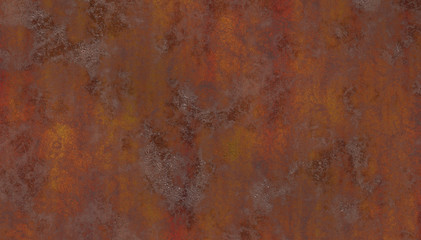 metal rusty wall plate 