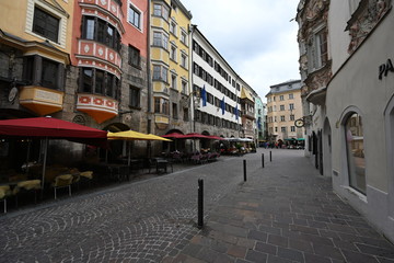 Fototapeta na wymiar Innsbruck mit Goldenem Dachl