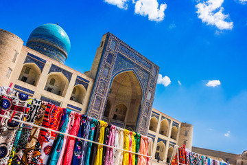 Po-i-Kalan or Poi Kalan complex in Bukhara, Uzbekistan