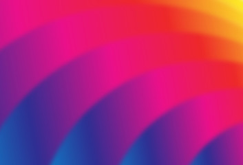 Colorful blurred background with wave