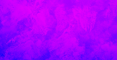 Abstract art painting in blue gradient color for texture background