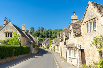 Cotswolds villages in England UK