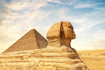 Sunset over Sphinx