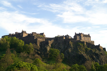 Fototapeta na wymiar Edinburgh Castle in Schottland