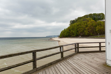 Baltic Sea, Coast on the island of Rügen in Germany