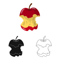 Vector illustration of dump  and sort logo. Collection of dump  and junk vector icon for stock.