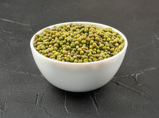 Mung beans in bowl