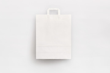 Big White Kraft Paper Bag front