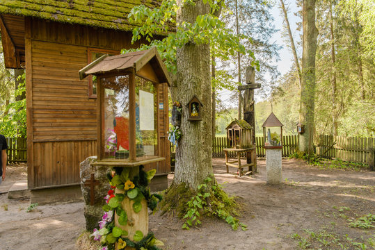 Uroczysko Święte Miejsce nad rzeką Rospudą