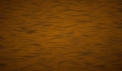 Dark brown wooden cutting, chopping board, table or floor surface. Wood texture. Vector illustration