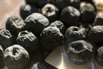 Alte Blaubeeren