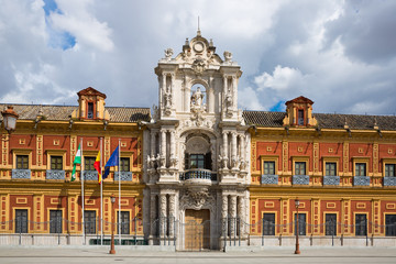 Obraz premium Palace of San Telmo in Seville