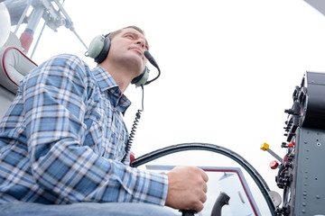 male helicopter pilot