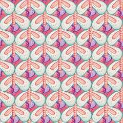 BUTTERFLIES SEAMLESS REPEAT PATTERN TILE