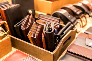 Leather handmade products - wallets, bags, covers