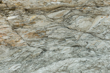The layered mountains of the Cretaceous period. Paleogeological object 