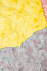 Textured Patchwork Rough paper Multicoloured Background