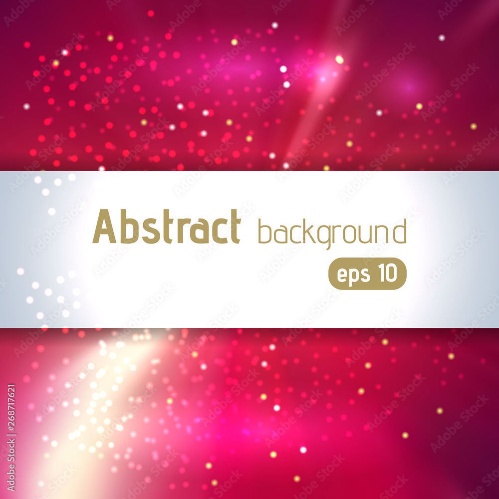 Poster abstract artistic background with place for text. color rays of light. original sparkle design . pin
