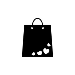 Shopping bag icon vector illustration