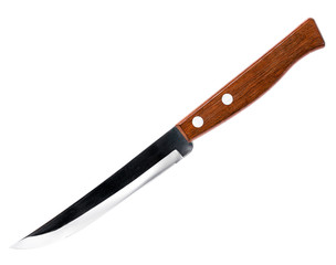 Kitchen Knife On A White Background