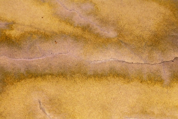 Textured Yellow Yellowing Brown Rough Paper Multicoloured Background